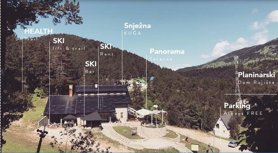 Hotel Snjezna Kuca - Nature Park Of Bosnia Herzegovina Padezina Eksteriør bilde